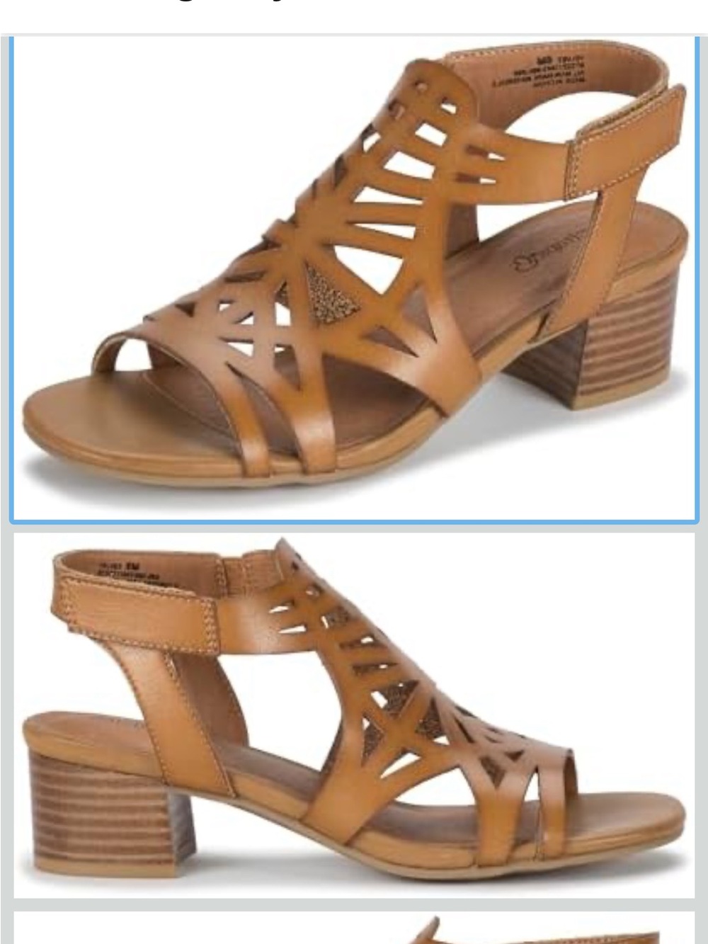 BareTraps- Velvet, Womens Sandals, size 8, camel color